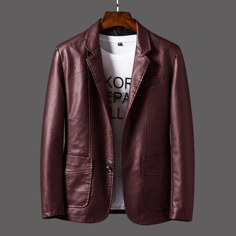 Chavil | Charming men's leather jacket