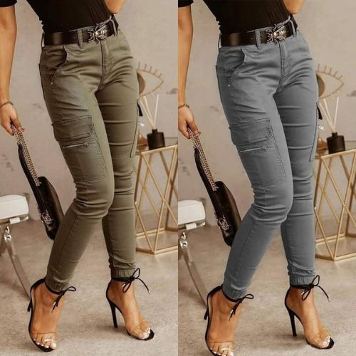 Dira - Ladies Cargo Jeans | 1+1 Free