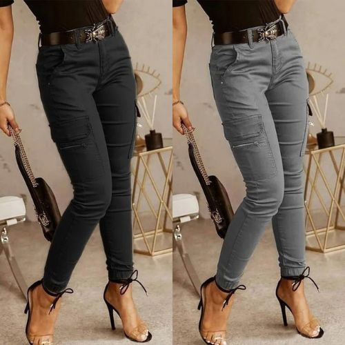 Dira - Ladies Cargo Jeans | 1+1 Free