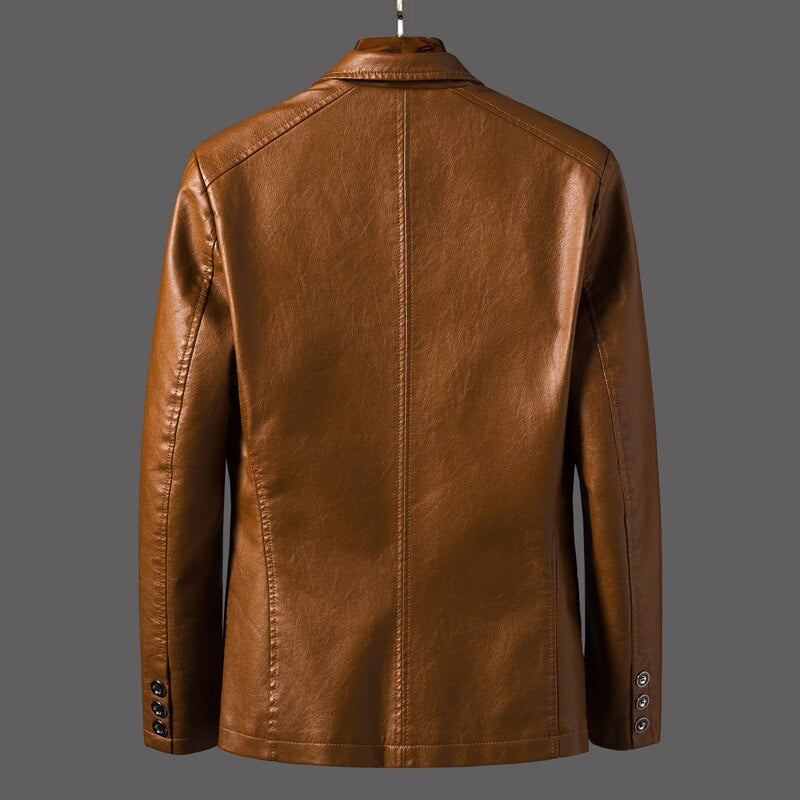 Chavil | Charming men's leather jacket