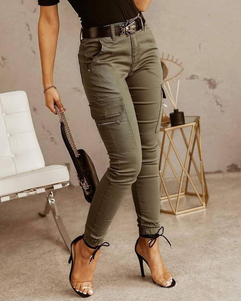 Dira - Ladies Cargo Jeans | 1+1 Free